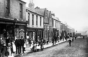 Grange Prints: Trimdon Grange - Front Street early 1900s