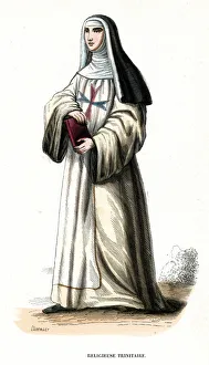 Images Dated 18th June 2019: TRINITARIAN NUN