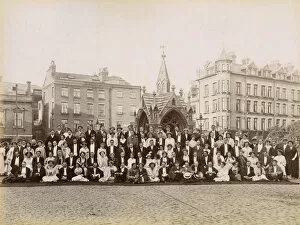 Marketplace Collection: Trinity College, Cambridge - social group photograph