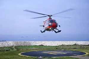 Trinity House Service Helicopter of Sennen