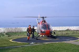 Trinity House Service Helicopter of Sennen