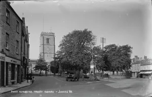 Axminster Prints: Trinity Square in Axminster