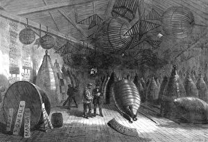 Buoys Collection: The Trinity Wharf Buoy Store, Blackwall, 1868