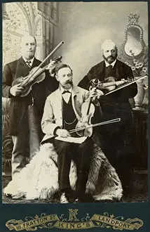 Violinists Prints: A Trio of Violinists
