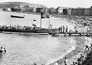 Llandudno Collection: Trip round the bay, Llandudno, early 1900s