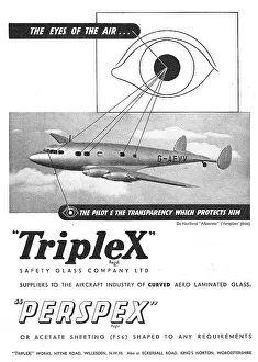 Triplex Prints: Triplex Aircraft Transparencies