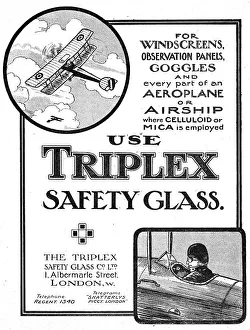 Triplex Prints: Triplex Safety Glass 1916