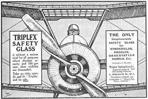 Triplex Safety Glass 1918 Advert