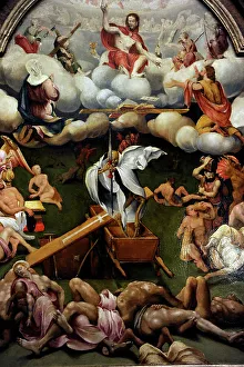 Catharijneconvent Collection: Triptych with the Triumph of Death and the Last Judgement by