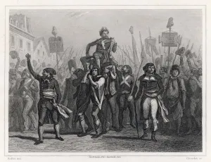 Borne Prints: Triumph of Marat 1793