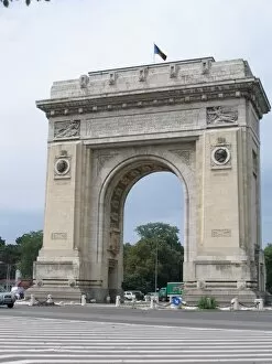 Inaugurated Collection: Triumphal arch in Bucharest, Romania