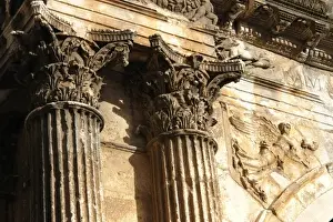 Triumphal arch of the Sergii, Pula, Croatia