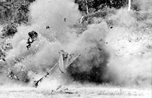 Explosives Gallery: Trixie Kent, blow-up car artist and explosives expert