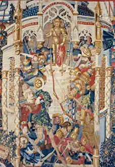 The Trojan War: Achilles Death. ca. 1470. Center