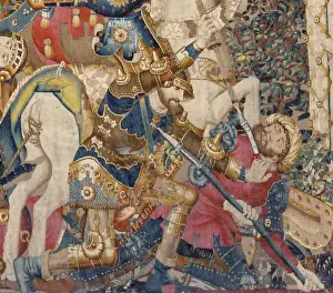 The Trojan War: Achilles Death. ca. 1470. Left