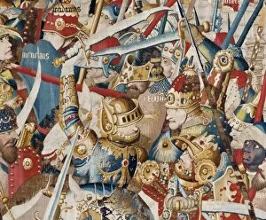 Coëtivy Collection: The Trojan War: Achilles Tent. ca. 1470. Central
