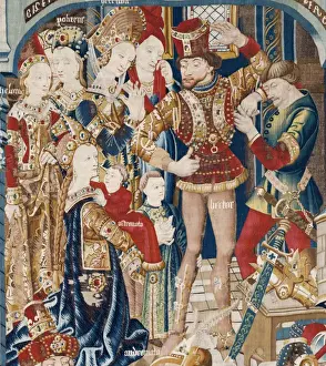 The Trojan War: Achilles Tent. ca. 1470. Right
