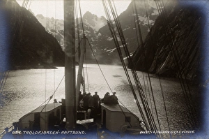 Images Dated 8th November 2016: Trollfjord (Trollfjorden) - Raftsund - Norway