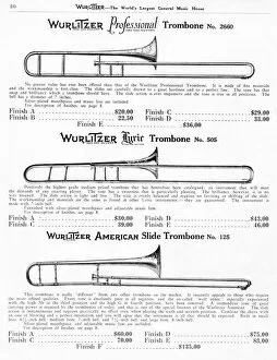 Instruments Gallery: Trombone, Wurlitzer