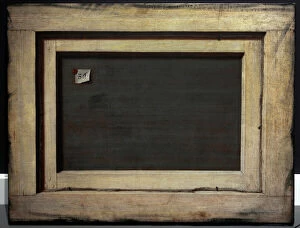 Denmark Collection: Trompe l oeil. The Reverse of a Framed Painting, 1670, by Co