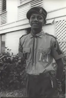 Guiana Prints: Troop Leader, St Marys Own Troop, Georgetown, Guyana