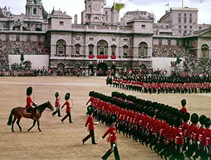Whitehall Prints: Trooping the Colour, London Date: circa 1960s