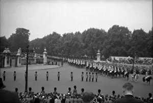 Trooping the Colour - Queen Victoria Memorial