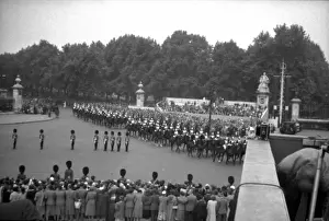 Trooping the Colour - Queen Victoria Memorial