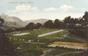 Trooping Prints: Trooping the Colours - Chakrata, India