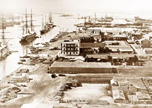 Troops arriving at Port Said Egypt during
