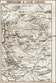 Lomond Prints: Trossachs & Loch Lomond 1860s
