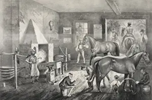 Trotting cracks at the forge
