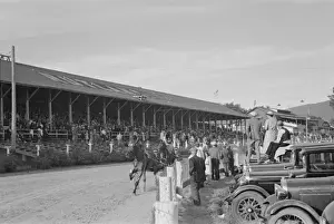 Trotting horse race, State Fair, Rutland, Vermont