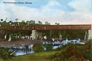 Indies Collection: Troumasse River Bridge, Micoud, St Lucia, West Indies