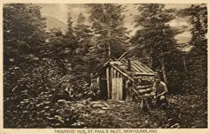 Inlet Prints: Trouters Hut, St. Pauls Inlet, Newfoundland