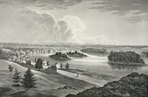 Troy from Mount Ida no. 11 of the Hudson River port folio