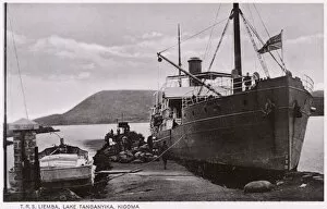 Cargo Gallery: TRS Liemba, German ship, Lake Tanganyika, Kigoma