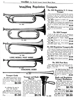 Trumpets Prints: Trumpets, Wurlitzer