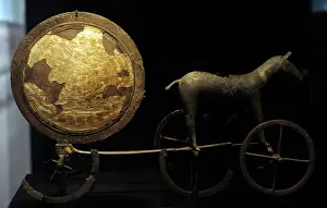 Chariot Prints: The Trundholm sun chariot. Early Bronze Age. C. 1400 BC
