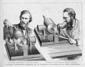 Trying the Phonograph