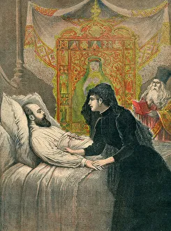 Deathbed Prints: TSAR ALEXANDER DEATHBED