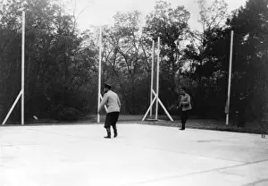 Selo Prints: Tsar Nicholas II Playing Tennis