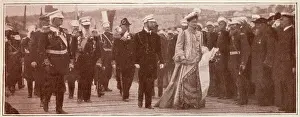 Veterans Prints: Tsar Nicholas II and Tsarina Alexandra Feodorovna - Crimea