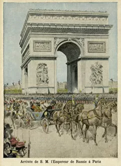Images Dated 10th January 2020: TSAR VISITS PARIS 1869