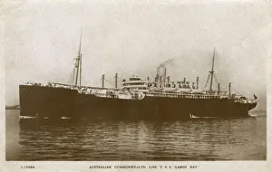 TSS Largs Bay, steamship of the Australian Commonwealth Line TSS Largs Bay, steamship of the Australian Commonwealth Line