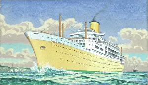 Nicholson Prints: TSS Orsova
