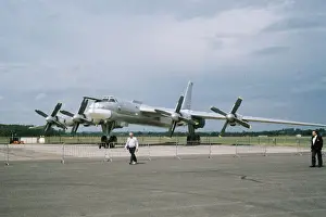 Fairford Prints: Tu-95MS at Fairford