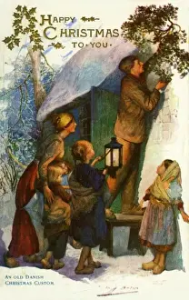 Tuck. Old Danish Xmas custom 1909. jpg