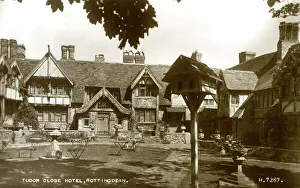 Tudor Prints: Tudor Close Hotel, Rottingdean, Sussex