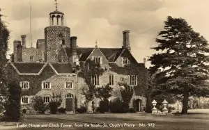 Tudor House and Clock Tower, St Osyths Priory, Essex